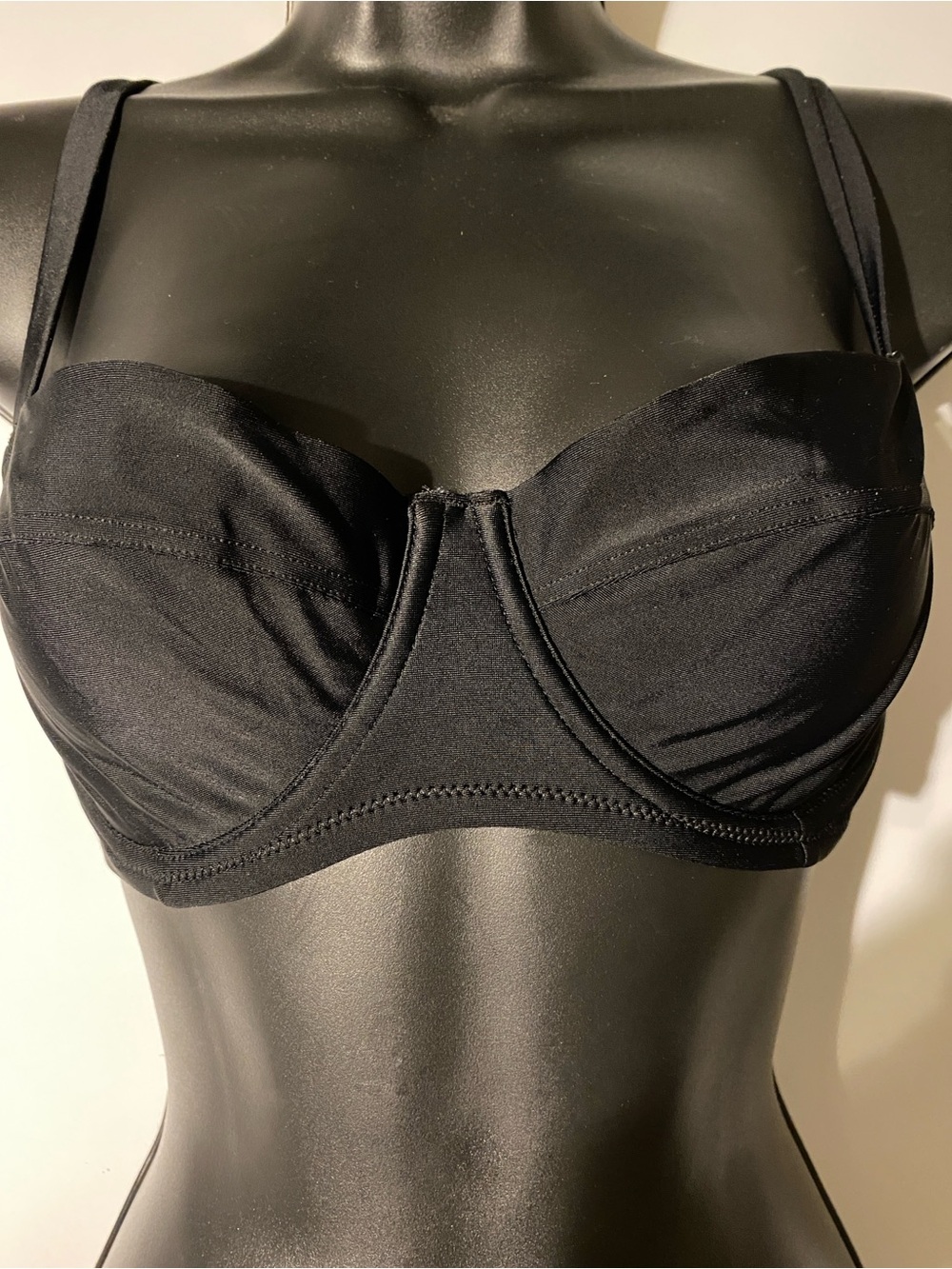 aerie Black Balconette Underwire Bra